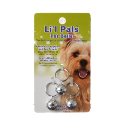 Li\'l Pals Pet Bells - Silver - Silver Pet Bells