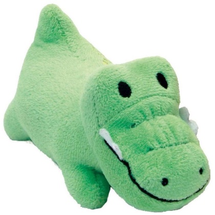Li\'l Pals Ultra Soft Plush Gator Squeaker Toy - 1 count (4.5\