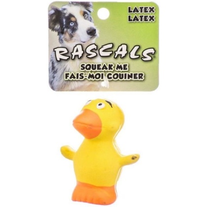 Rascals Latex Duck Dog Toy - 2.5\