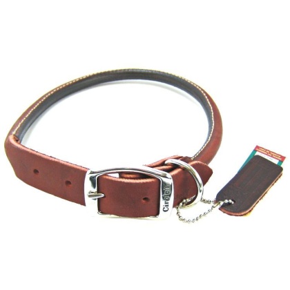 Circle T Latigo Leather Round Collar - 22