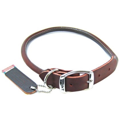 Circle T Latigo Leather Round Collar - 24
