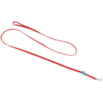 Coastal Pet Nylon Lead - Red - 6' Long x 3/8