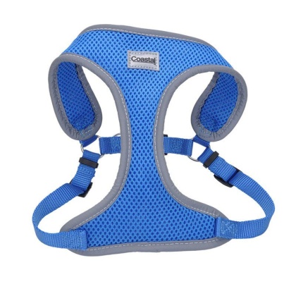 Coastal Pet Comfort Soft Reflective Wrap Adjustable Dog Harness - Blue Lagoon - X-Small - 16-19\