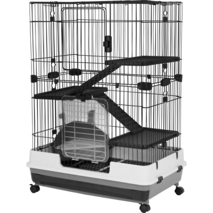 AE Cage Company Nibbles Deluxe 4 Level Small Animal Cage 32\