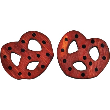 AE Cage Company Wooden Pretzels Chew Toy - 2 count