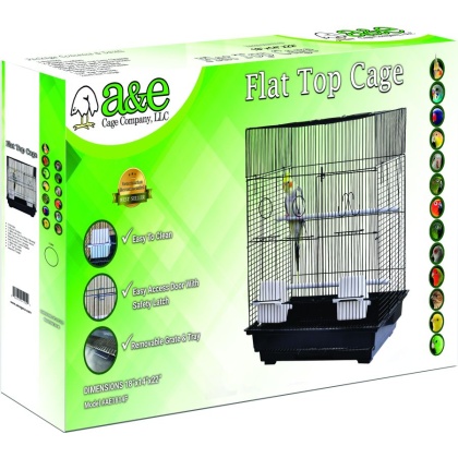 AE Cage Company Flat Top Bird Cage 18