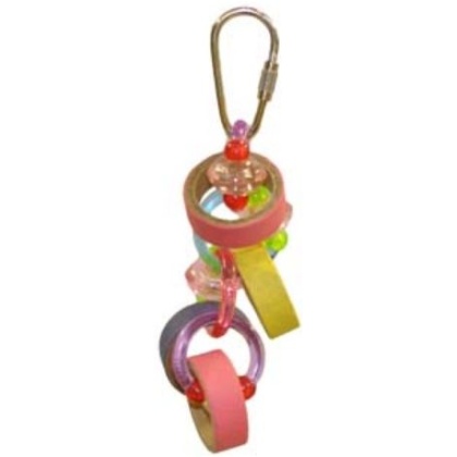 AE Cage Company Happy Beaks Keet Rings Bird Toy - 1 count