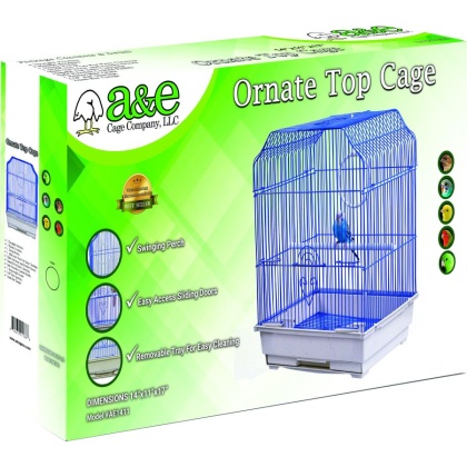 AE Cage Company Ornate Top Bird Cage 14