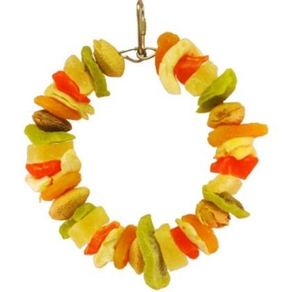 AE Cage Company Happy Beaks Deluxe Fruit Ring Tropical Delight - 1 count