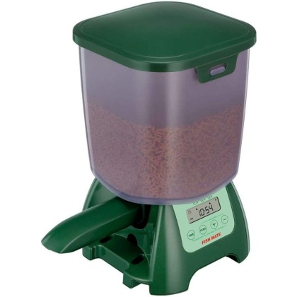 Fish Mate Pond Fish Feeder P7000 - Programable Holds Up To 6.5 lbs of food