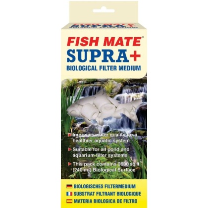 Fish Mate Supra+ Biological Filter Media - 1 count