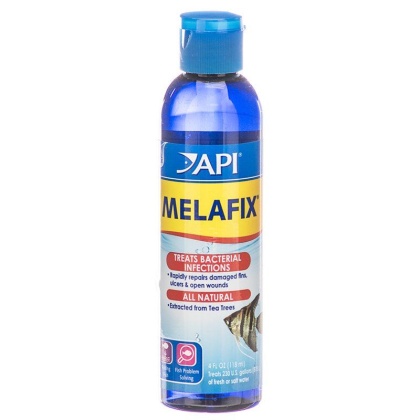 API MelaFix Antibacterial Fish Remedy - 4 oz Bottle (Treats 236 Gallons)