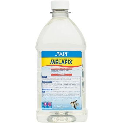 API MelaFix Antibacterial Fish Remedy - 64 oz Bottle (Treats 18,900 Gallons)