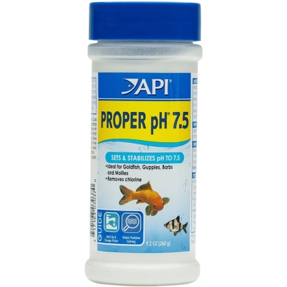 API Proper pH Adjuster for Aquariums - pH 7.5 - 260 Gram Jar