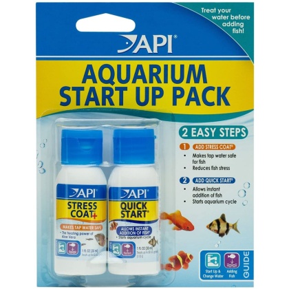 API Aquarium Start Up Pack - 1 oz - 2 Bottles