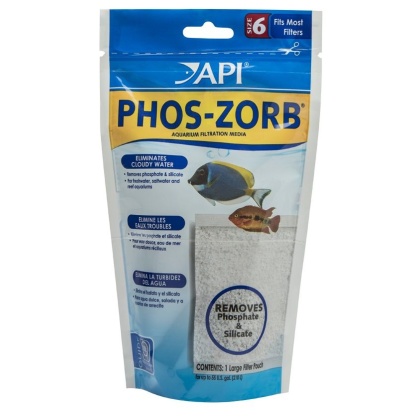 API Phos-Zorb for API Nexx & Rena Smartfilter - Size 6 - 5.25 oz - (Treats 55 Gallons)