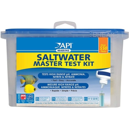 API Saltwater Master Test Kit - 550 Tests