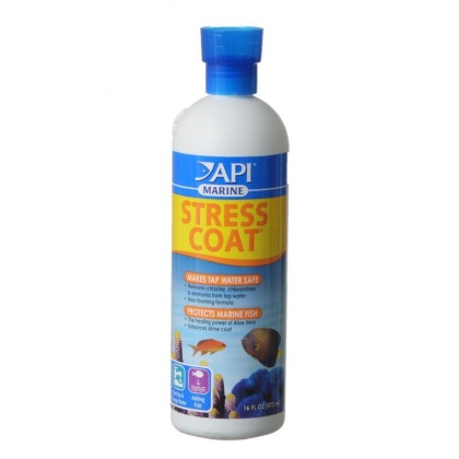 API Stress Coat Marine Fish & Tap Water Conditioner - 16 oz (Treats 948 Gallons)