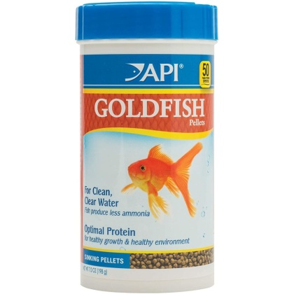 API Goldfish Premium Pellet Food - 7 oz