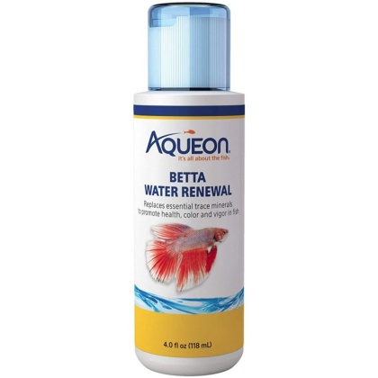 Aqueon Betta Water Reneal Replaces Trace Minerals for Aquariums - 4 oz