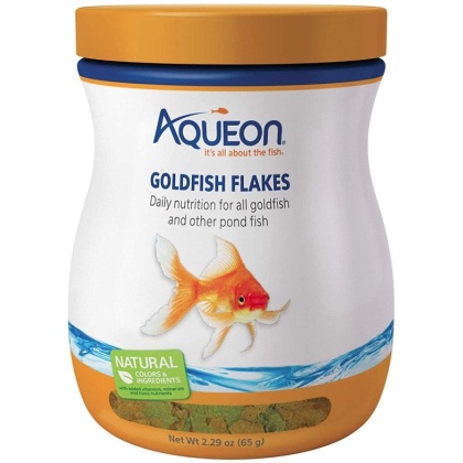 Aqueon Goldfish Flakes - 2.29 oz
