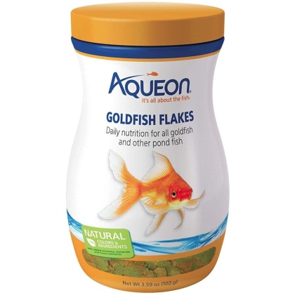 Aqueon Goldfish Flakes - 3.59 oz