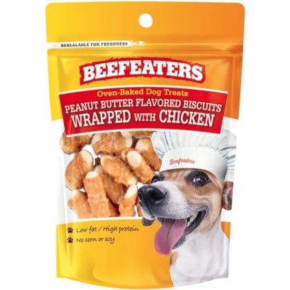 Beefeaters Oven Baked Peanut Butter with Chicken Biscuit for Dogs - 2.39 oz