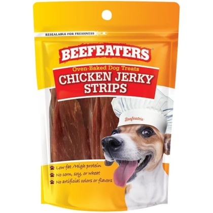 Beefeaters Oven Baked Chicken Jerky Strips Dog Treat - 9 oz