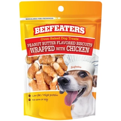Beefeaters Oven Baked Peanut Butter with Chicken Biscuit for Dogs - 13 oz