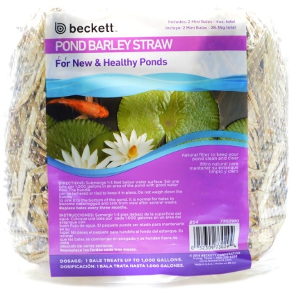 Beckett Barley Straw for Ponds - 4 oz