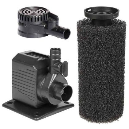 Beckett Crystal Pond Dual Purpose Pond and Fountain Water Pump - 290 GPH