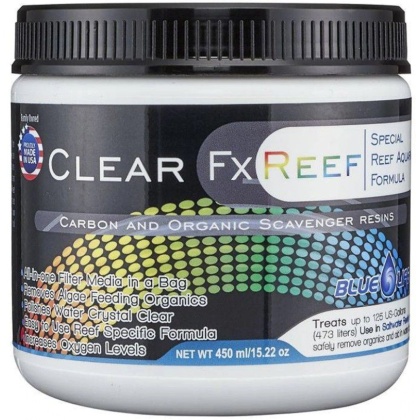 Blue Life Clear FX Reef Aquarium Filter Media - 450 mL