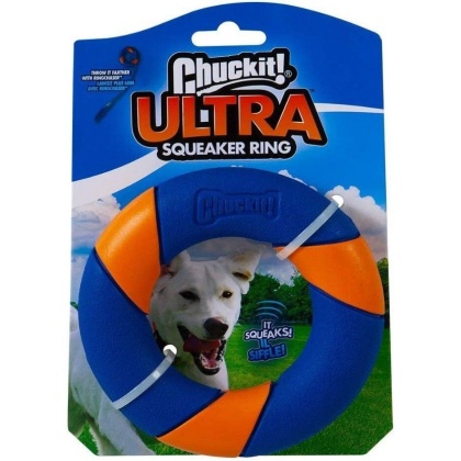 Chuckit Ultra Squeaker Ring Dog Toy - 1 count