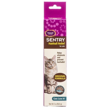 Sentry Petromalt Hairball Relief - Liquid Fish Flavor - 2 oz