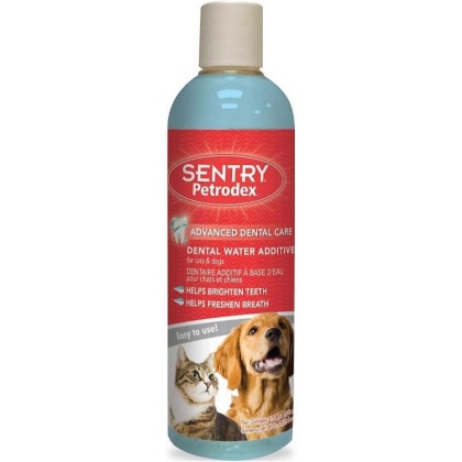 Petrodex Dental Water Additive for Dogs & Cats - 16 oz