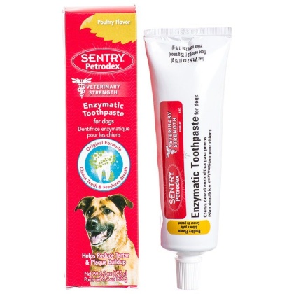 Petrodex Enzymatic Toothpaste for Dogs & Cats - Poultry Flavor - 6.2 oz