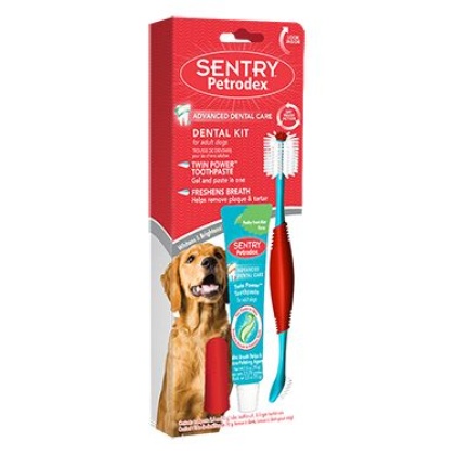 Sentry Petrodex Dental Kit for Adult Dogs - 1 count