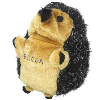 Petmate Booda Zoobilee Plush Hedgehog Dog Toy - 1 count