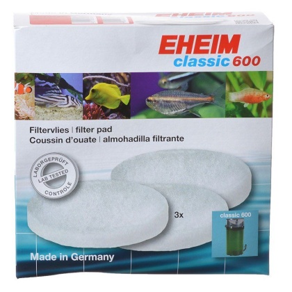 Eheim Classic 600 Fine Foam Filter Pad - 3 Pack