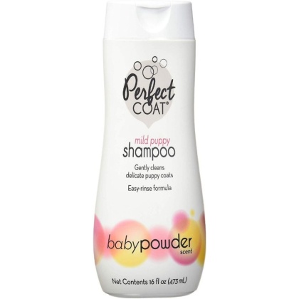 Perfect Coat Mild Puppy Shampoo - Baby Powder Scent - 16 oz
