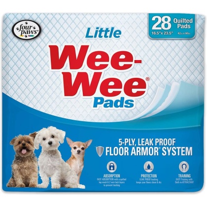 Four Paws Wee Wee Pads for Little Dogs - 28 Pack (22\