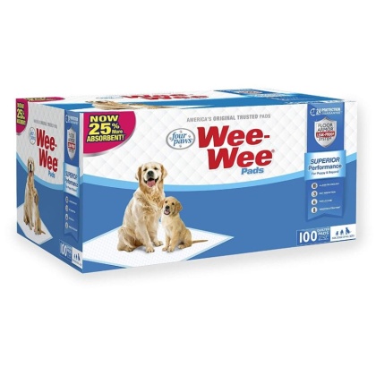 Four Paws Wee Wee Pads Original - 100 Pack - Box (22\