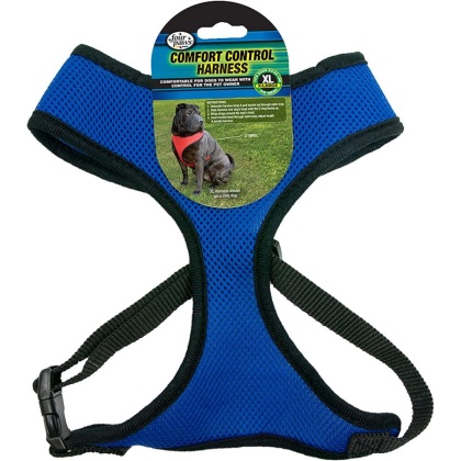 Four Paws Comfort Control Harness - Blue - X-Large - For Dogs 29-29 lbs (20