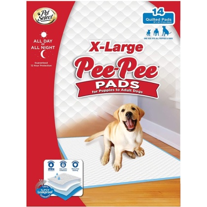 Four Paws Pee Pee Puppy Pads - X-Large - 14 count