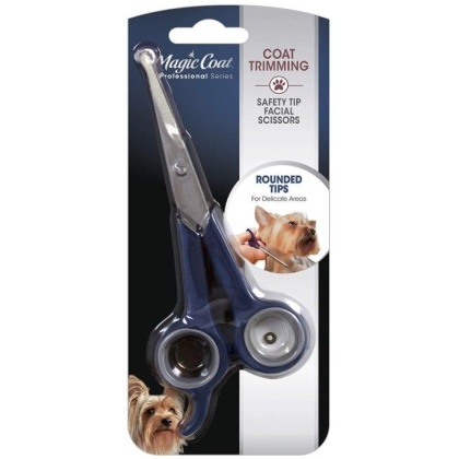 Four Paws Magic Coat Professional Safety Tip Facial Dog Grooming Scissors - 1 count