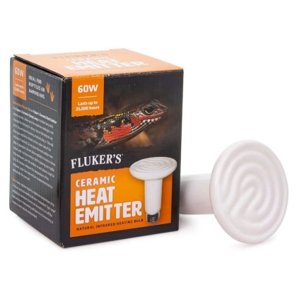Flukers Ceramic Heat Emitter - 60 Watt
