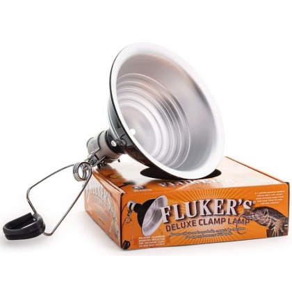Flukers Clamp Lamp with Switch - 150 Watt (8.5\