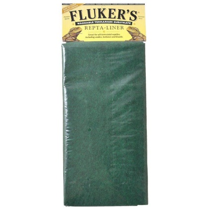 Flukers Repta-Liner Washable Terrarium Substrate - Green - Large