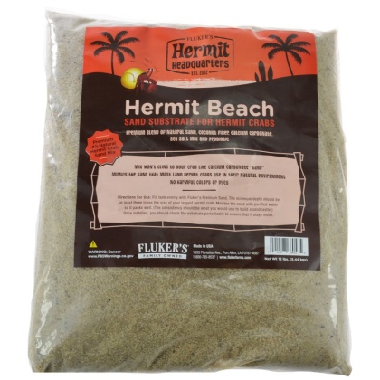 Flukers Premium Hermit Crab Substrate - 12 lbs