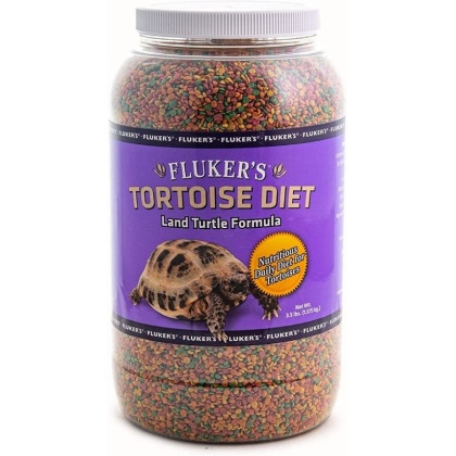 Flukers Tortoise Diet - Small Pellet - 3.5 lbs